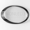 Porsche 911 (997) 2004–2008 Headlight Lens Cover Left Side with Black Trim