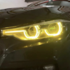 Yellow Lemon DRL LED Board For BMW 3 Series F30 Led Headlights Module 63117419615