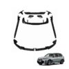 BMW X5 G05 LCI M-Pack Black Warrior Lip’ų Apdailų Komplektas