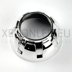 Headlight Projector Chrome Shroud 3.0 inches