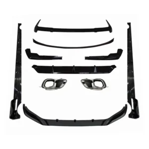 BMW X7 G07 2018–2022 Black Knight Aero Kit lips set