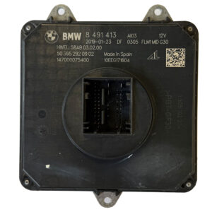 BMW 8491413 LED Headlight Control Unit FLM1 MID G30