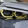 Yellow Lemon DRL LED Board For BMW X1 Series LCI F48 LED Headlights Module