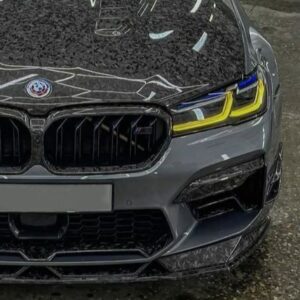 Yellow Lemon DRL LED Board For BMW 5 Series LCI G30 G31 F90 Laser Headlight Module