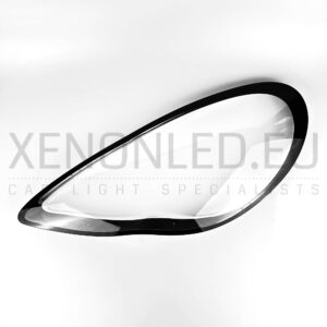 Porsche Panamera 2009–2013 Headlight Lens Cover Left Side with Black Trim