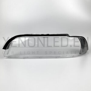BMW 5 E39 2000–2004 Headlight Lens Cover Left Side With Black Frame