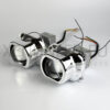 Bi-LED Laser Lenses with Chrome Shrouds