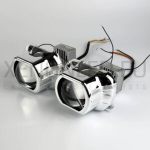 Bi-LED Laser Lenses with Chrome Shrouds