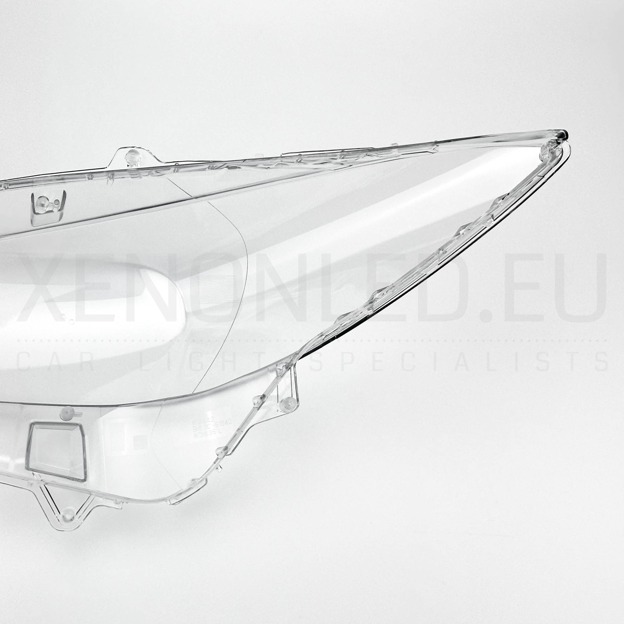 Mazda 3 2016–2019 Halogen Headlight Lens Cover Right Side
