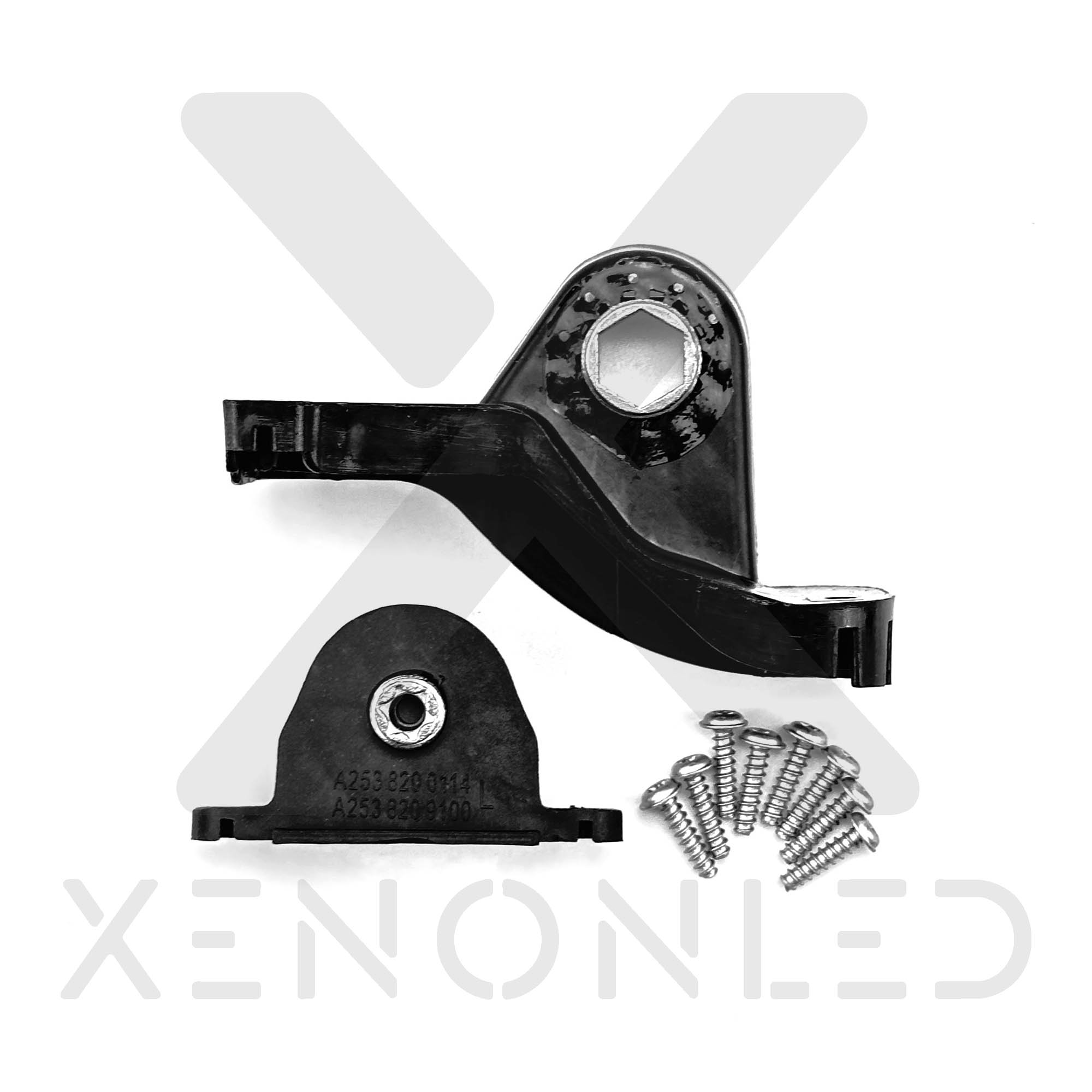 Mercedes GLC W253 LCI 2019–2023 Headlight Repair Kit (with screws)