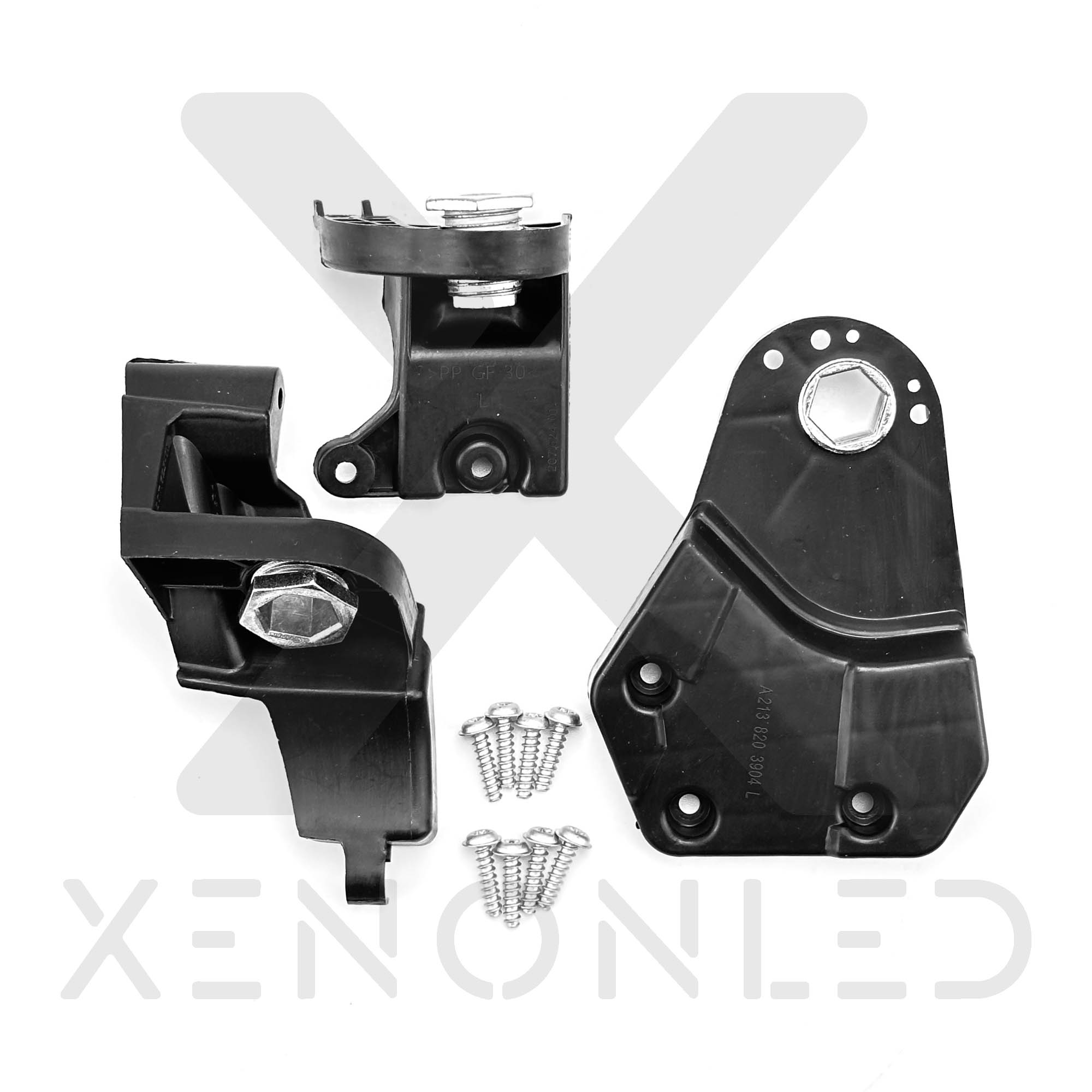 Mercedes E W213 2016–2019 Headlight Repair Kit (with screws)