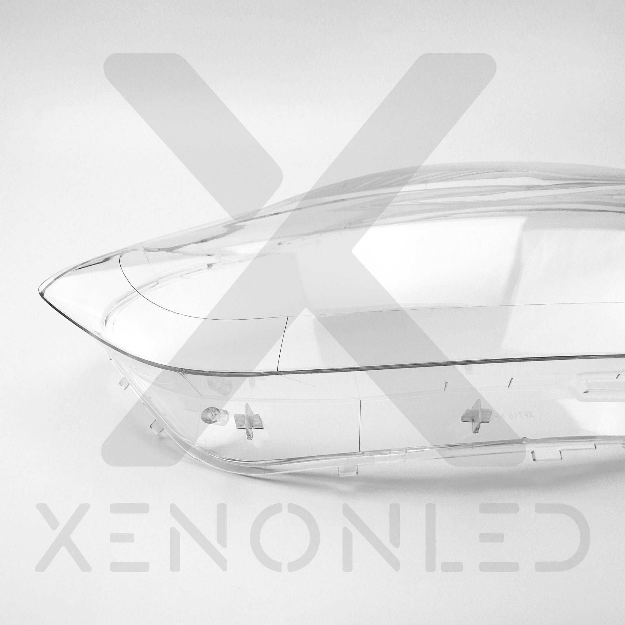 Renault Clio IV 2012–2019 Headlight Lens Cover Left Side